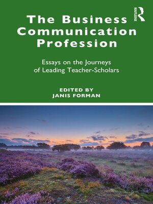 cover image of The Business Communication Profession